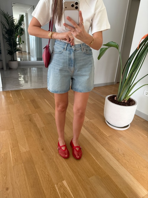 Cs Premium Denim Şort - Mavi 