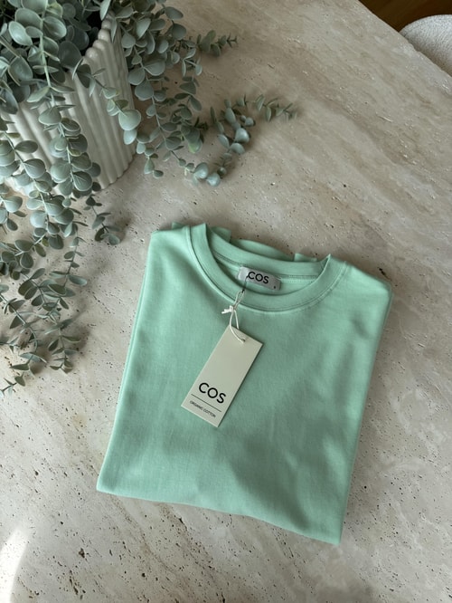 Cs Premium Pamuklu Tişört- Mint