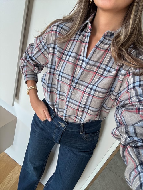 Daisy Ekoseli Gömlek