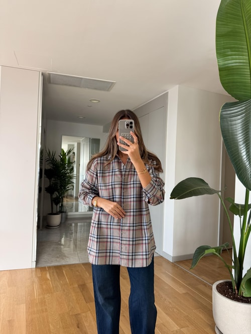 Daisy Ekoseli Gömlek