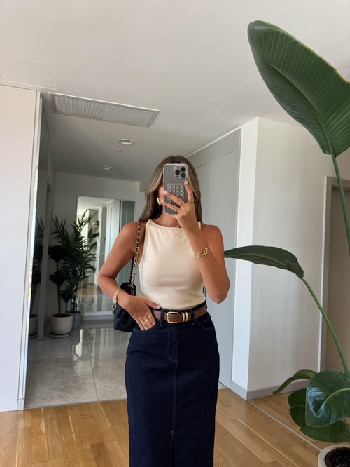 Dilvin Halter Yaka Atlet - Taş