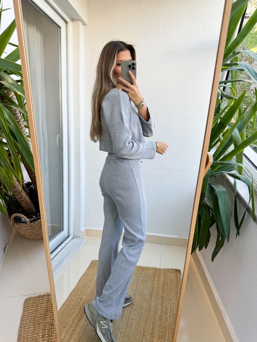 DMR Fitilli Takım-Gri