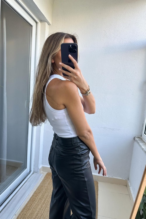Fk Halter Yaka Atlet-Beyaz