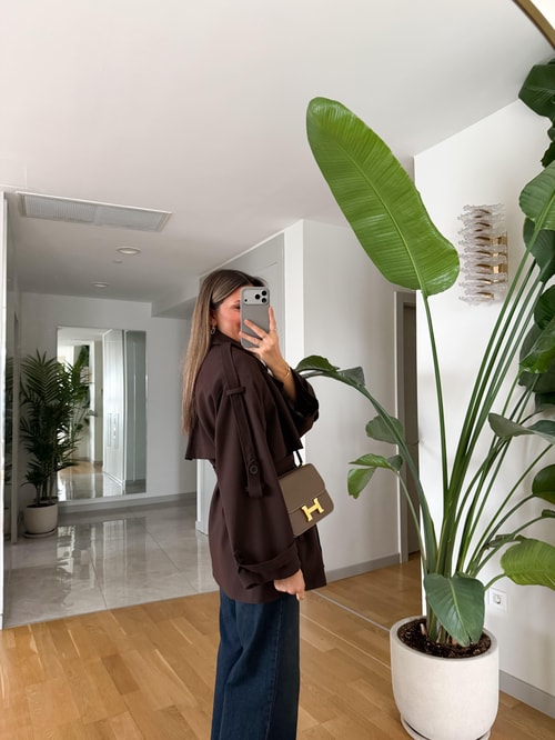 Fp Kısa Trençkot - Kahve