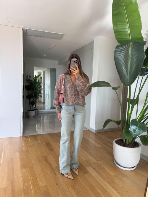 Galia Yüksek Bel Zr Jean - Açık Mavi 