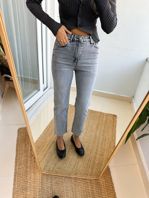 Jame Zr Boy Fit Jean-Açık Gri 
