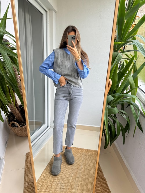 Jame Zr Boy Fit Jean-Açık Gri 