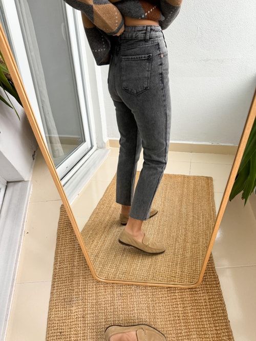 Jame Zr Boyfit Jean Koyu Gri