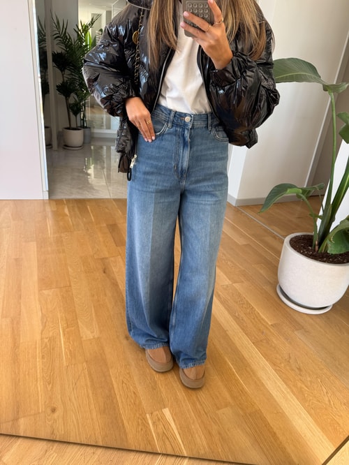 Jewel Straight Kesim Jean - Mavi 