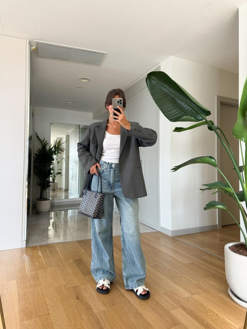Lovisa Baggy Jean-Eskitmeli Mavi