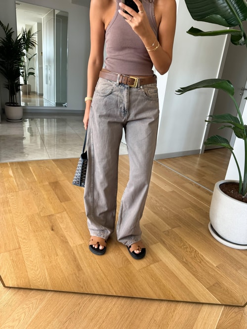 Lovisa Baggy Jean-Eskitmeli Vizon