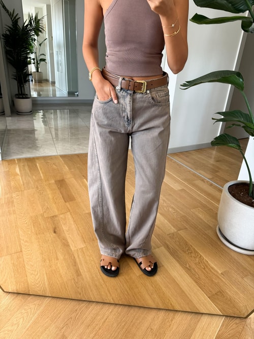 Lovisa Baggy Jean-Eskitmeli Vizon