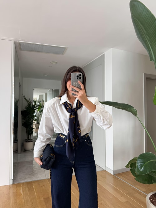 Mika Vatkalı Premium Gömlek-Beyaz