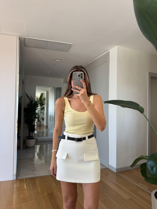 Osis U Yaka Atlet - Sarı