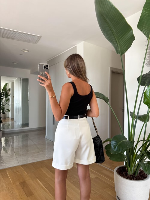 Osis U yaka Atlet- Siyah