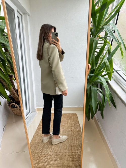 Pinko Düz Kesim Jean-Füme