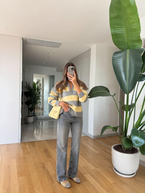 Poeme Straight Jean - Yıkamalı Mavi 