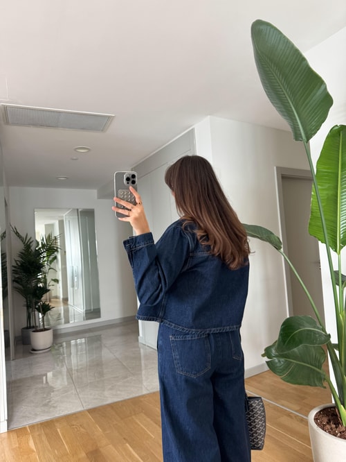 Poppy Denim Ceket Gömlek