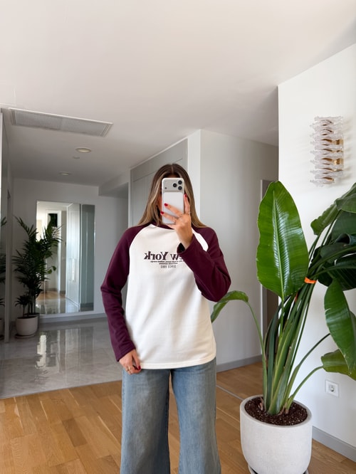 Reglan Kol Sweat - Mürdüm