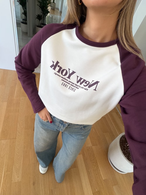 Reglan Kol Sweat - Mürdüm