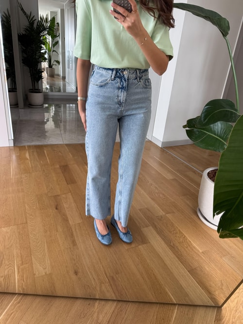 Roger Zr Açık Mavi Straight Jean