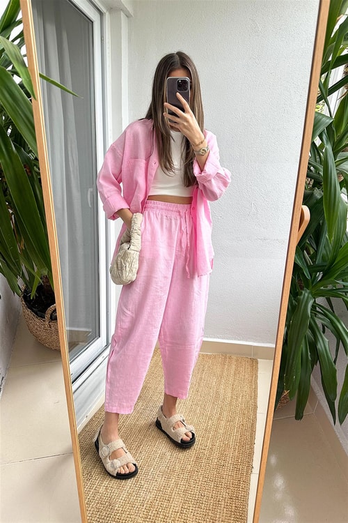 Rossy Keten Takım-Pembe