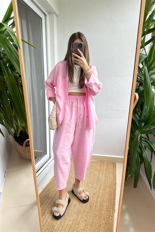 Rossy Keten Takım-Pembe