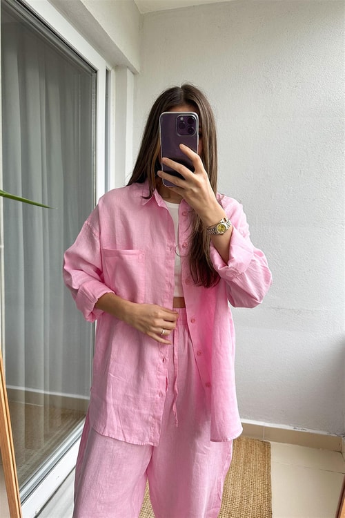 Rossy Keten Takım-Pembe