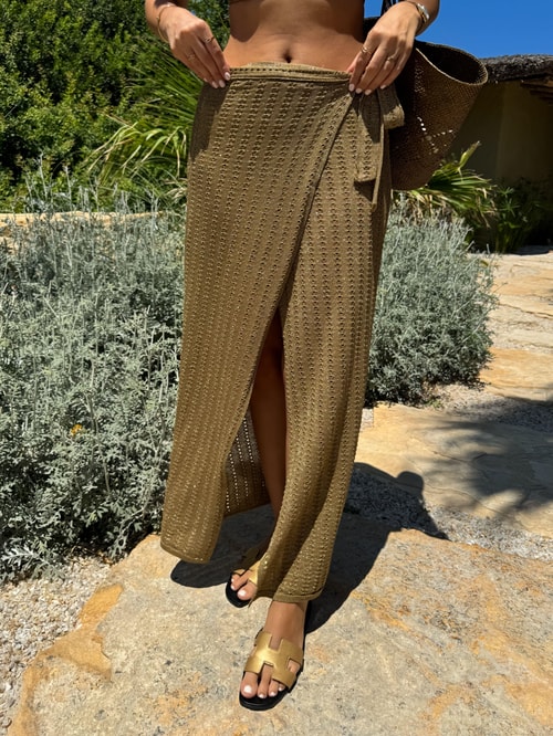 Simli Pareo Etek