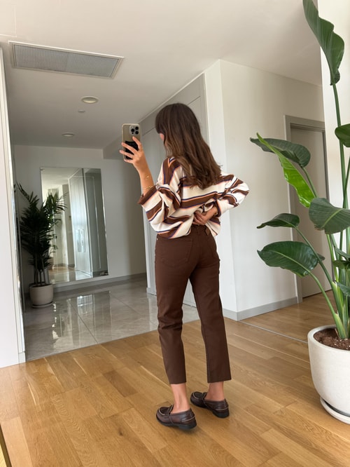 Tiger Boyfit Jean- Kahve