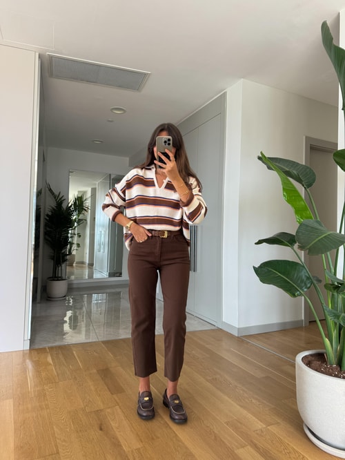 Tiger Boyfit Jean- Kahve