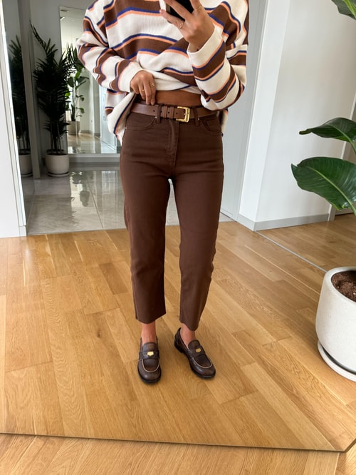 Tiger Boyfit Jean- Kahve
