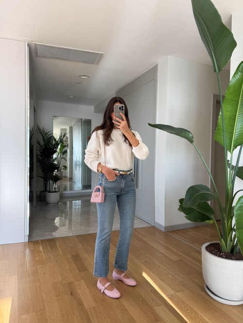 Zr Cropped Flare Jean
