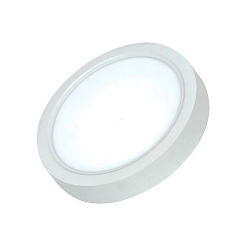 Ack AP03-01200 12w Beyaz Kasa Sıva Üstü Yuvarlak Led Panel Armatür 3000K Günışığı
