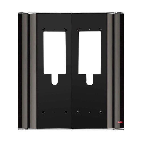 Audio 001361A Siyah Çiftli Zil Panel Altlığı