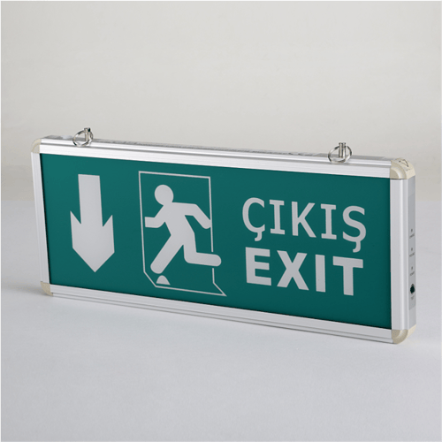 Cata CT-9167 Aşağı Ok Çift Yönlü Acil Yönlendirme Armatürü