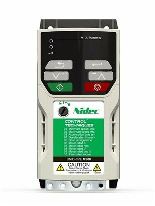 Control Techniques AC Motor Sürücü, 0,37 Kw, 2,4A@220V 1 faz