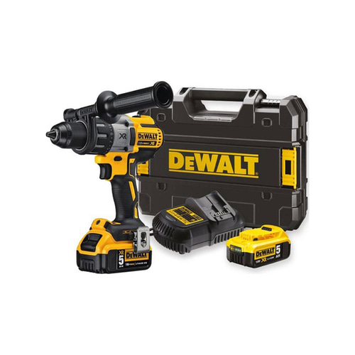 Dewalt DCD996P2-QW 18V/5.0Ah Li-ion Çift Akülü Kömürsüz Profesyonel Darbeli Matkap