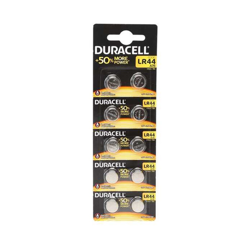 Duracell LR44/ AG13/A76 Pil 10'lu 