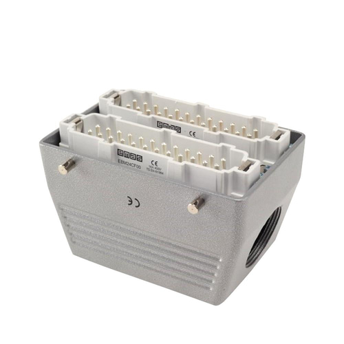 Emas EBM48FU10 Metal 48 Kontak Uzatma Tipi Fiş 16A Yandan Girişli