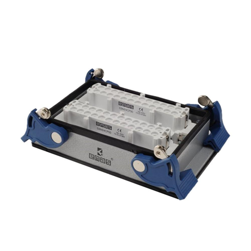 Emas EBM48PM44 Metal 48 Kontak Makine Tipi Priz 16A Alttan Girişli 4 Mandallı