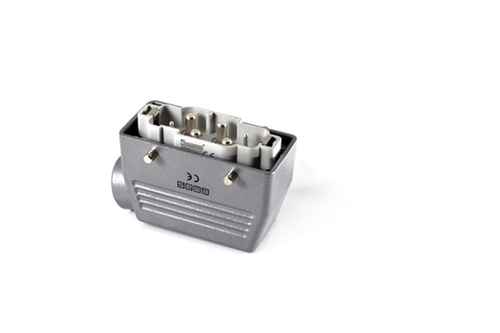 Emas EBM806FU10 Metal 6 Kontak Uzatma Tipi Fiş (4x80A)+(2x16A) Yandan Girişli