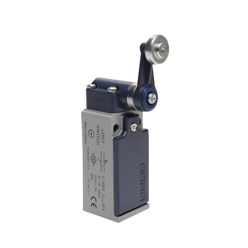 Emas L51K13MEM121 L51 Metal Gövde 18 mm Metal Kollu Makara Ani Hareketli 1NO+1NC Sınır Şalter