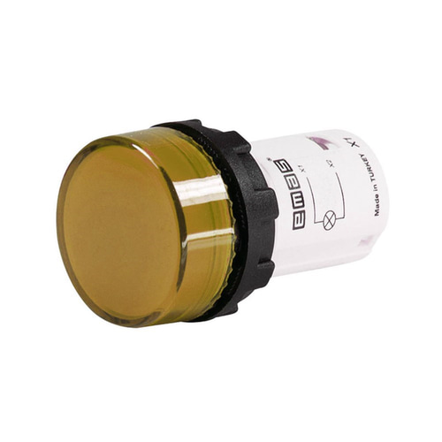 Emas MBSD220S MB Serisi Plastik LEDli 230V AC Sarı 22 mm Sinyal