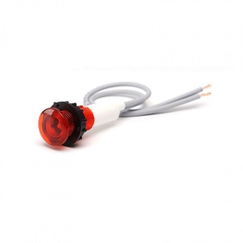 Emas S100NK S Serisi Plastik 230V AC Kırmızı 10 mm Sinyal