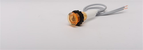Emas S100NS S Serisi Plastik 230V AC Sarı 10 mm Sinyal