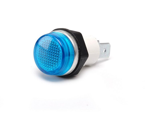 Emas S140M2 14mm 24V Mavi Sinyal Lambası