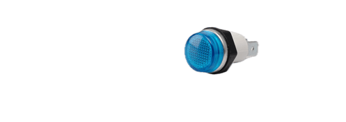 Emas S140NM2 S Serisi Plastik 24V AC Mavi 14 mm Sinyal