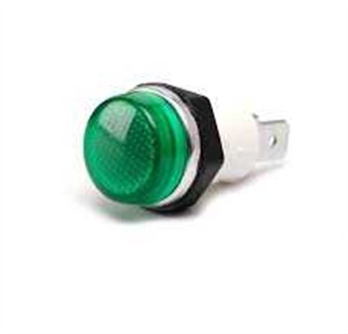 Emas S140Y 14mm 220V Yeşil Sinyal Lambası