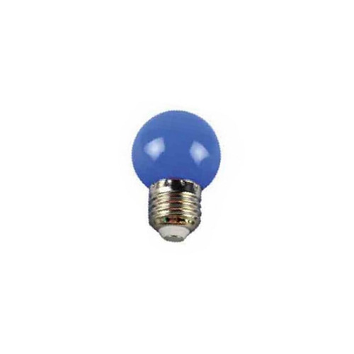 Global 1W Led Gece Ampülü Mavi